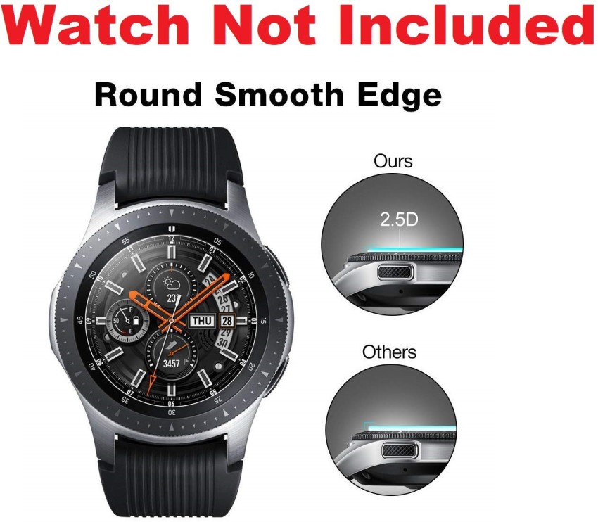 Ringke Bezel Styling Compatible with Samsung Galaxy Watch 4 Classic 46mm  Adhesive Frame Ring Cover Anti Scratch [Stainless Steel] Protection for