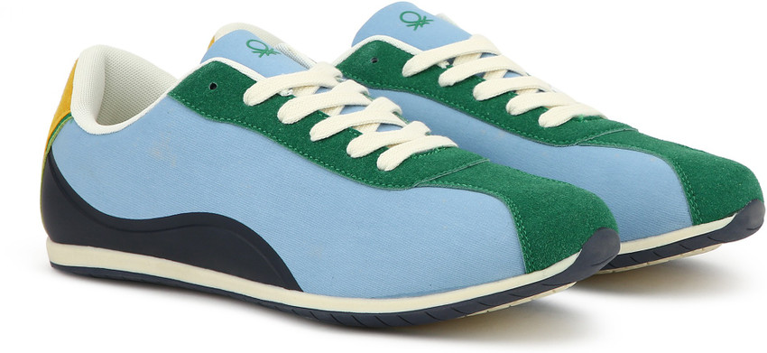 United colors of benetton green sneakers hotsell