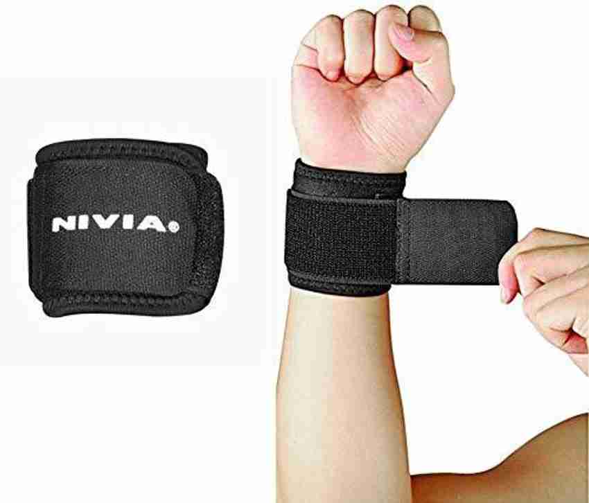 Nivia wrist band for gym shop