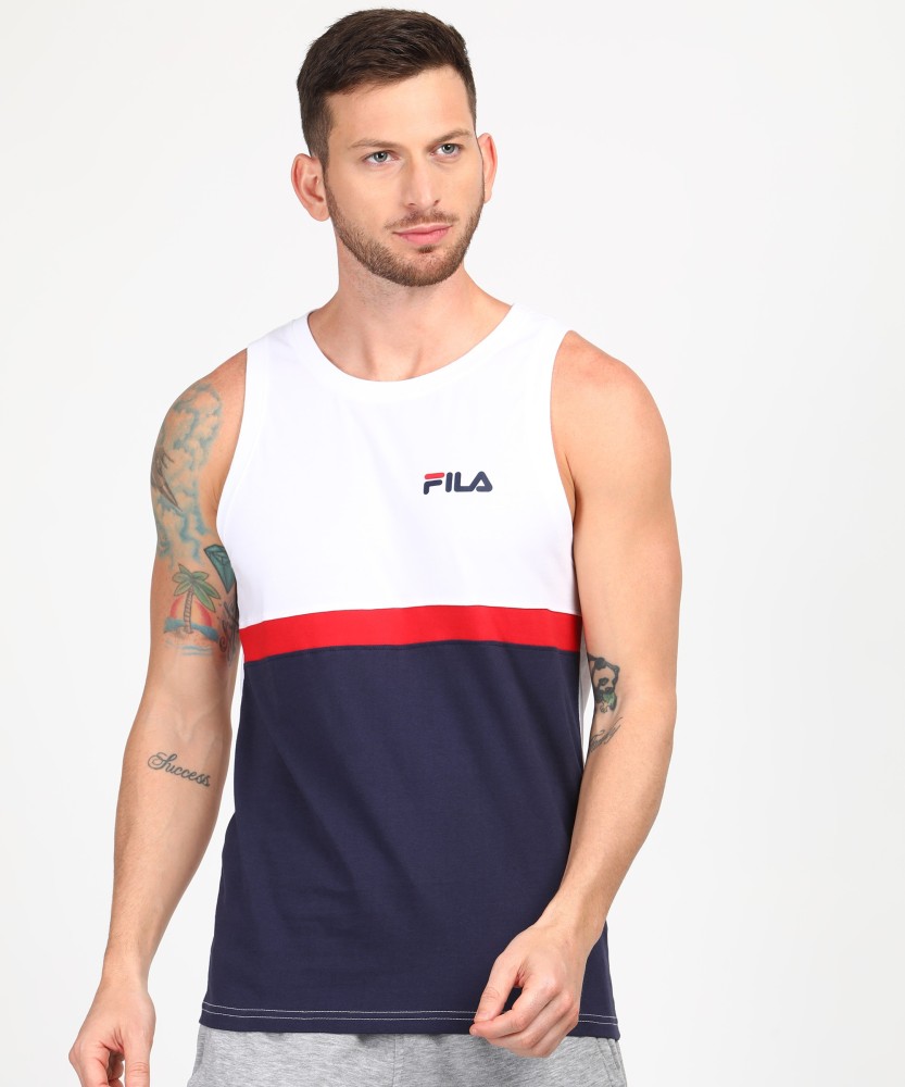 Fila mens sleeveless shirts online