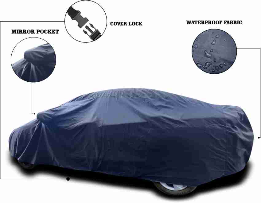 Swarish Car Cover For Renault Captur (With Mirror Pockets) (Black)