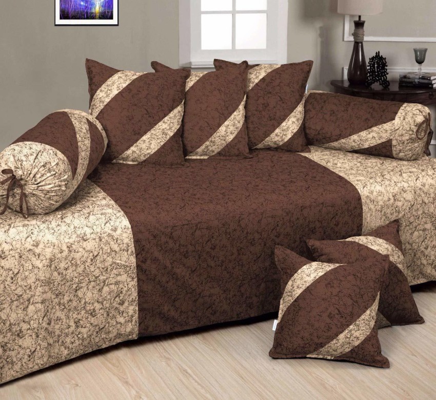 Cotton Cushion Covers for Sofa and Diwan Pillow Covers (Damask & Dori –  Trance Home Linen