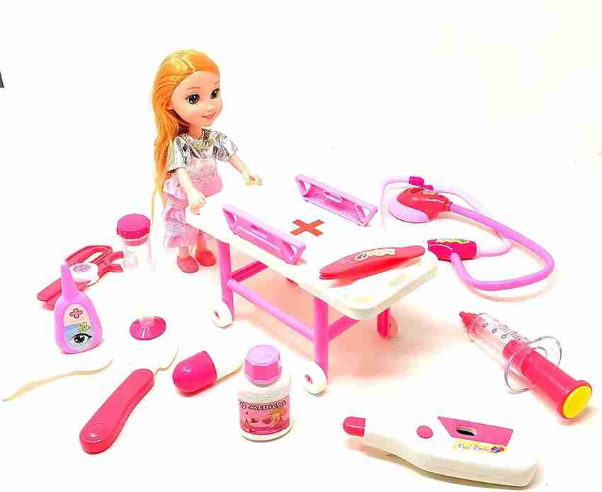 American girl top doll doctor set