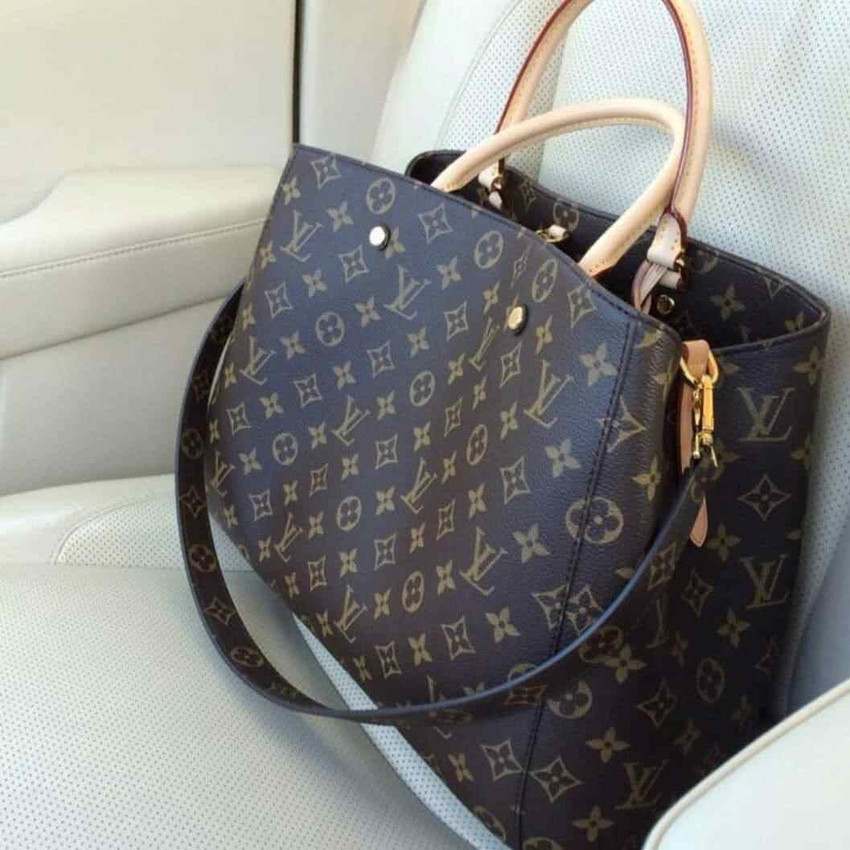 Buy LV Women Black Hand held Bag Beige Online Best Price in India Flipkart