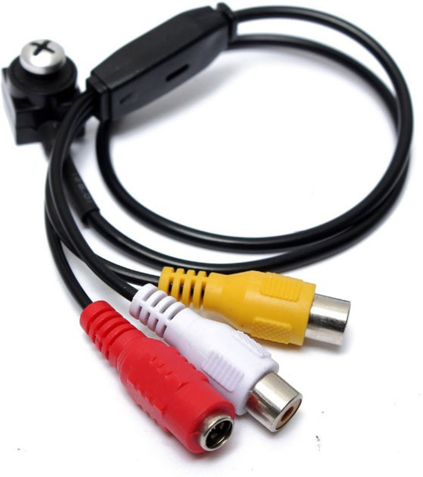 OJXTZF Mini Spy Hidden Camera Small CCTV Pinhole Screw Lens Camera