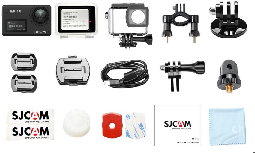 SJCAM SJ8 Pro Native 4K 60fps Wifi Action Camera 2.33 IPS Retina Display  Type C Port Waterproof - Black Full Set Sports and Action Camera Price in  India - Buy SJCAM SJ8
