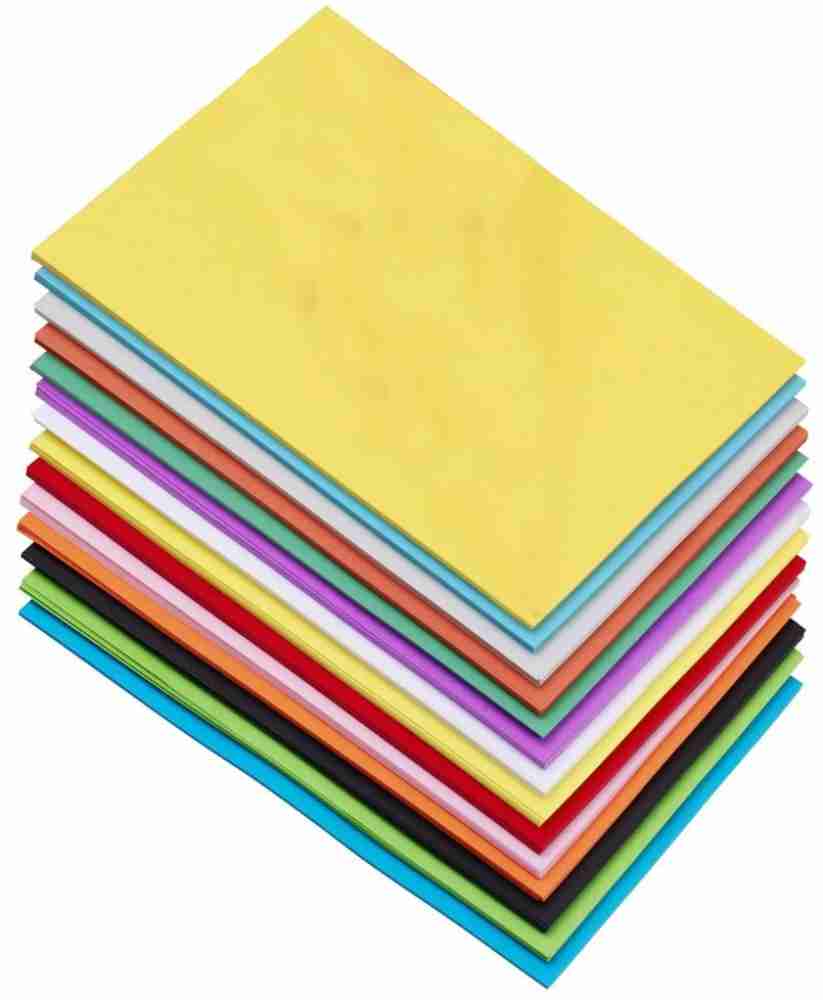 Meera Multicolor Chart UNRULED A4 135 gsm Drawing Paper -  Drawing Paper