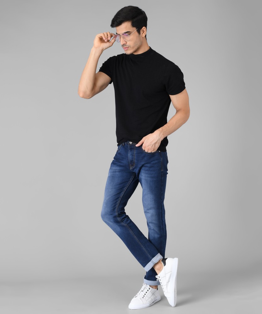 UNITED DENIM Slim Men Dark Blue Jeans - Buy UNITED DENIM Slim Men Dark Blue  Jeans Online at Best Prices in India