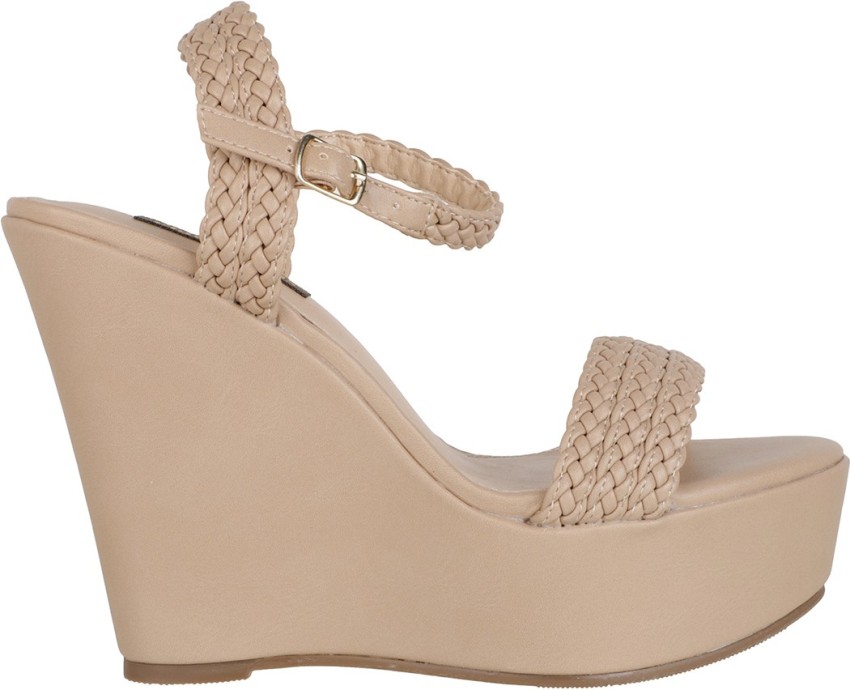 flat n heels Women Khaki Wedges Buy flat n heels Women Khaki