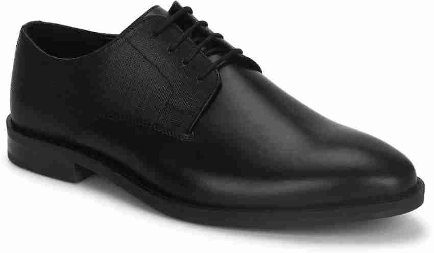 Red tape genuine leather best sale derby shoes