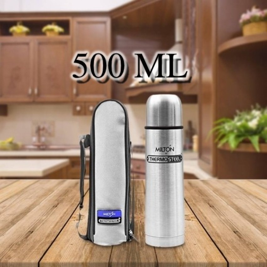 Silver 1000 Ml Milton Thermosteel Flask