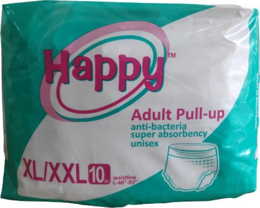 Happy Happyy Adult Pull-up Pants - XL/XXL (10 pieces) Adult