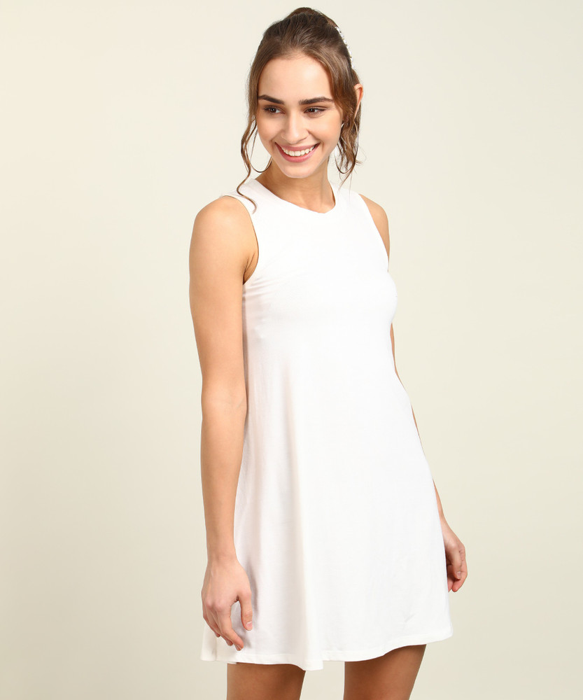 FOREVER 21 Women A line White Dress Buy FOREVER 21 Women A line White Dress Online at Best Prices in India Flipkart