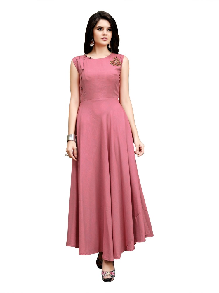 jsv fashion Flared/A-line Gown Price in India - Buy jsv fashion  Flared/A-line Gown online at Flipkart.com