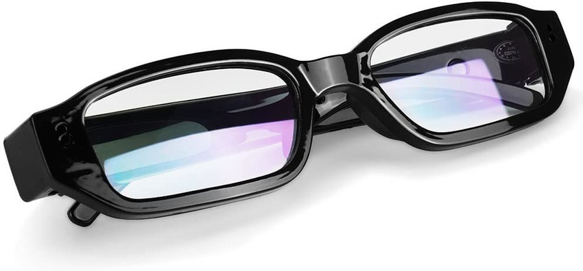 OJXTZF Spy Glasses Camera Wearable Video Recorder with Audio