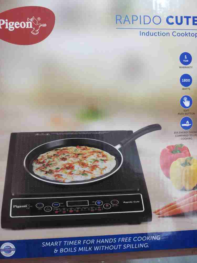 Buy Pigeon RAPIDO CUTE Induction Cooktop Online at best price in