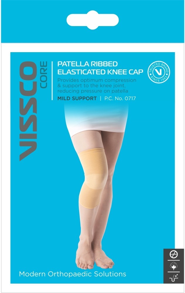 Buy Vissco Patella Ribbed Elasticated Knee Cap Online – Vissco Next