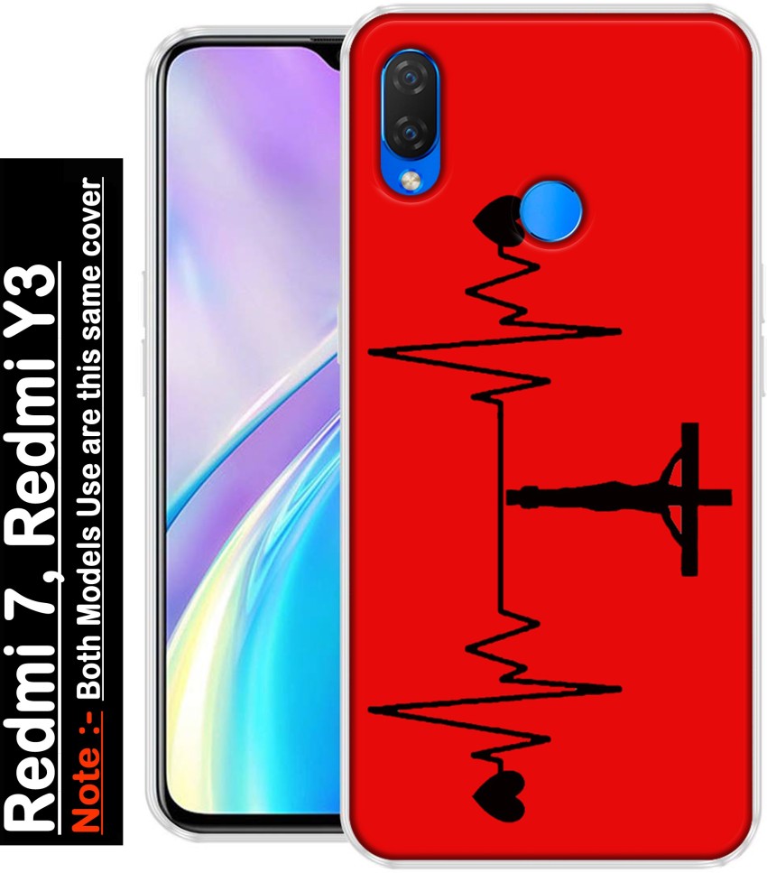 redmi y3 back cover flipkart