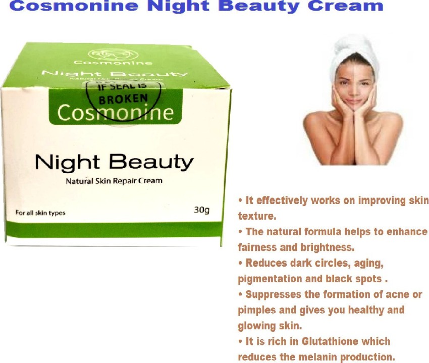 COSMONINE NIGHT BEAUTY 100 Guaranteed Safe Natural Skin