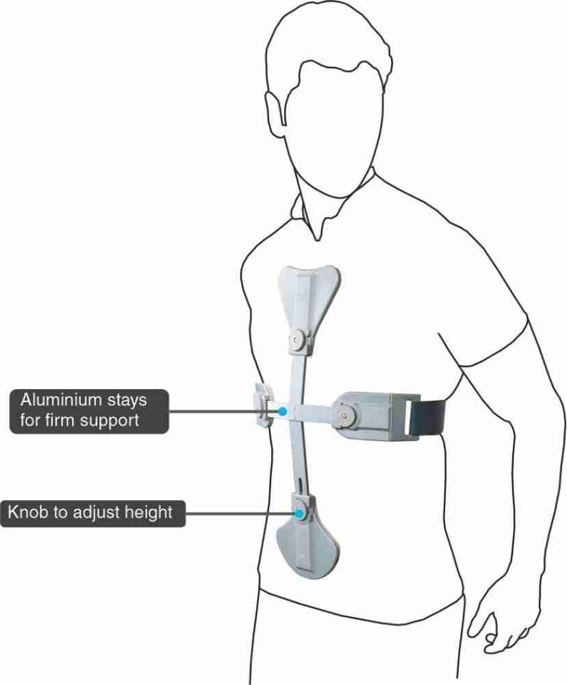VISSCO Hip Extension Abduction Brace UN Back / Lumbar Support