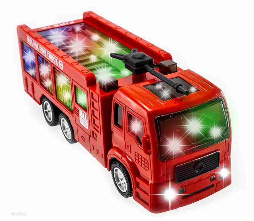 Motorized fire hot sale truck toy