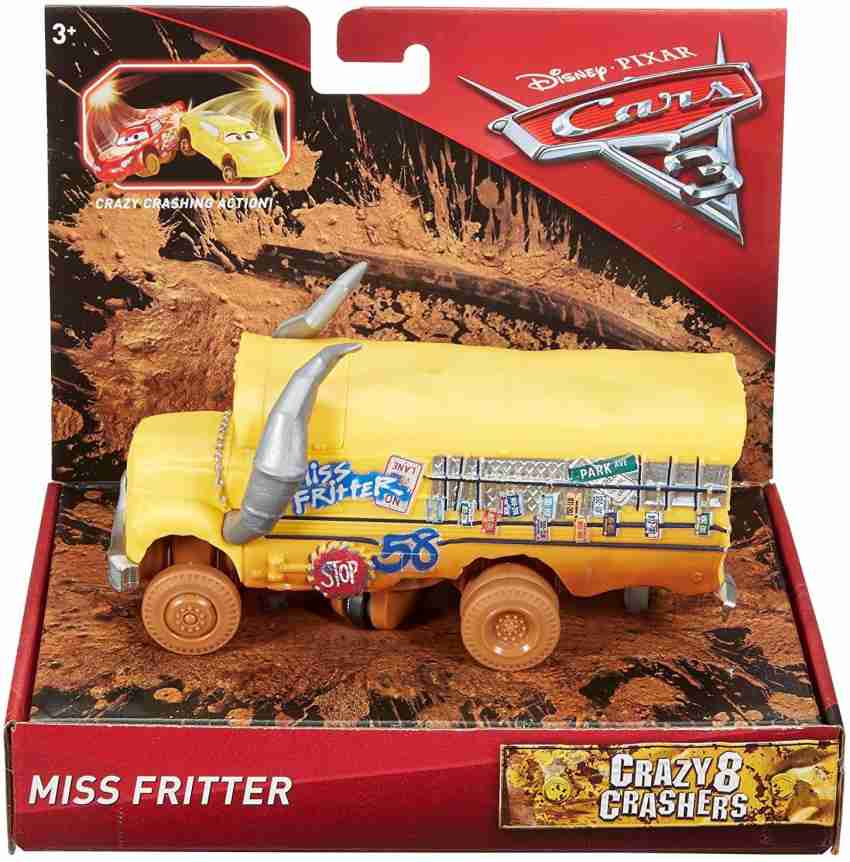 DISNEY Pixar Cars 3 Crazy 8 Crashers Miss Fritter Vehicle Pixar