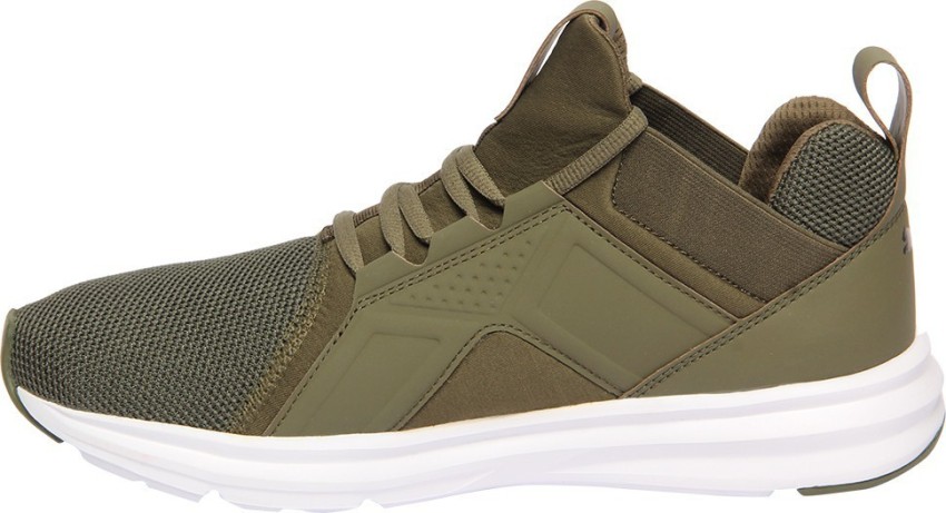 Puma enzo hot sale olive green