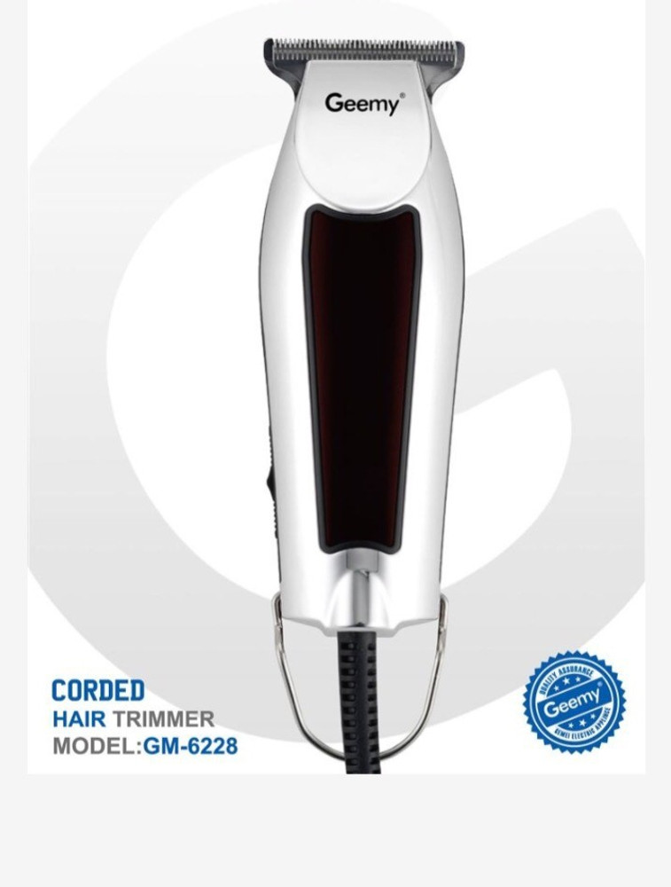 Geemy Corded hair trimmer model GM 6228 Trimmer 60 min Runtime