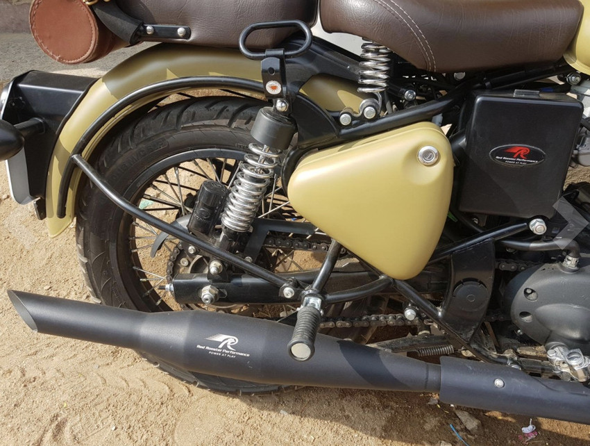 Red rooster exhaust for classic 350 on sale
