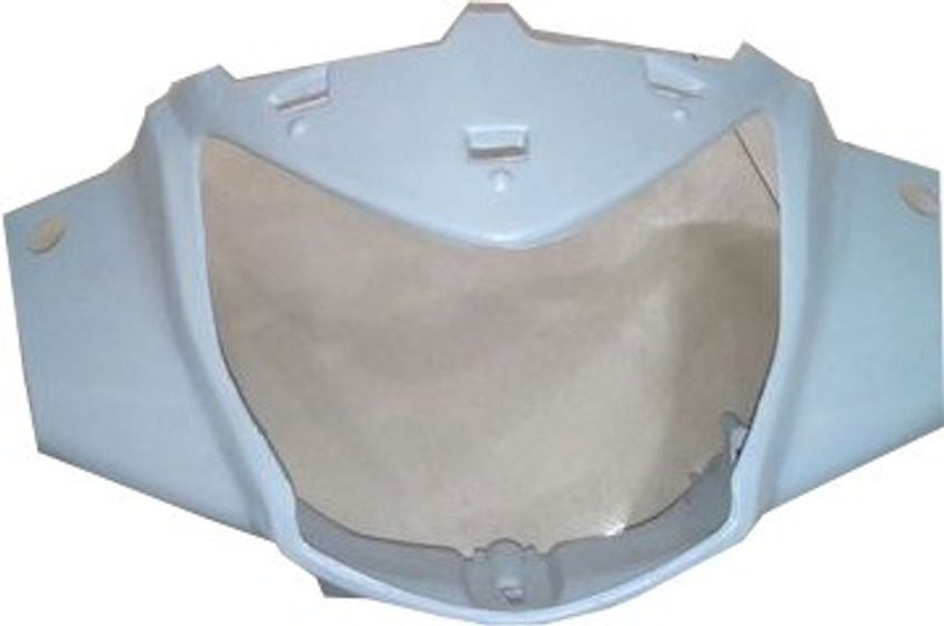 zalak FRANT WHITE VISOR FOR HEOR MAESTRO 110CC OLD WHITE Bike