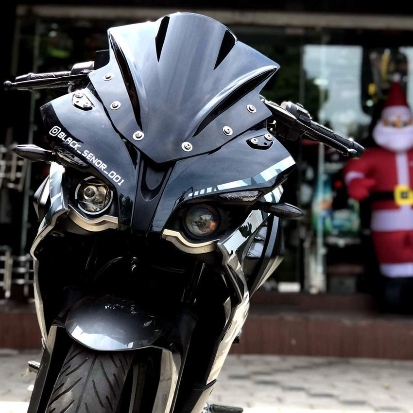 Pulsar rs 200 bubble visor 2025