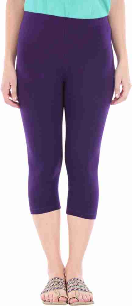 Buy That Trendz Capri Leggings Women Brown, Purple, Yellow Capri