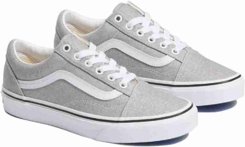 Grey canvas vans online