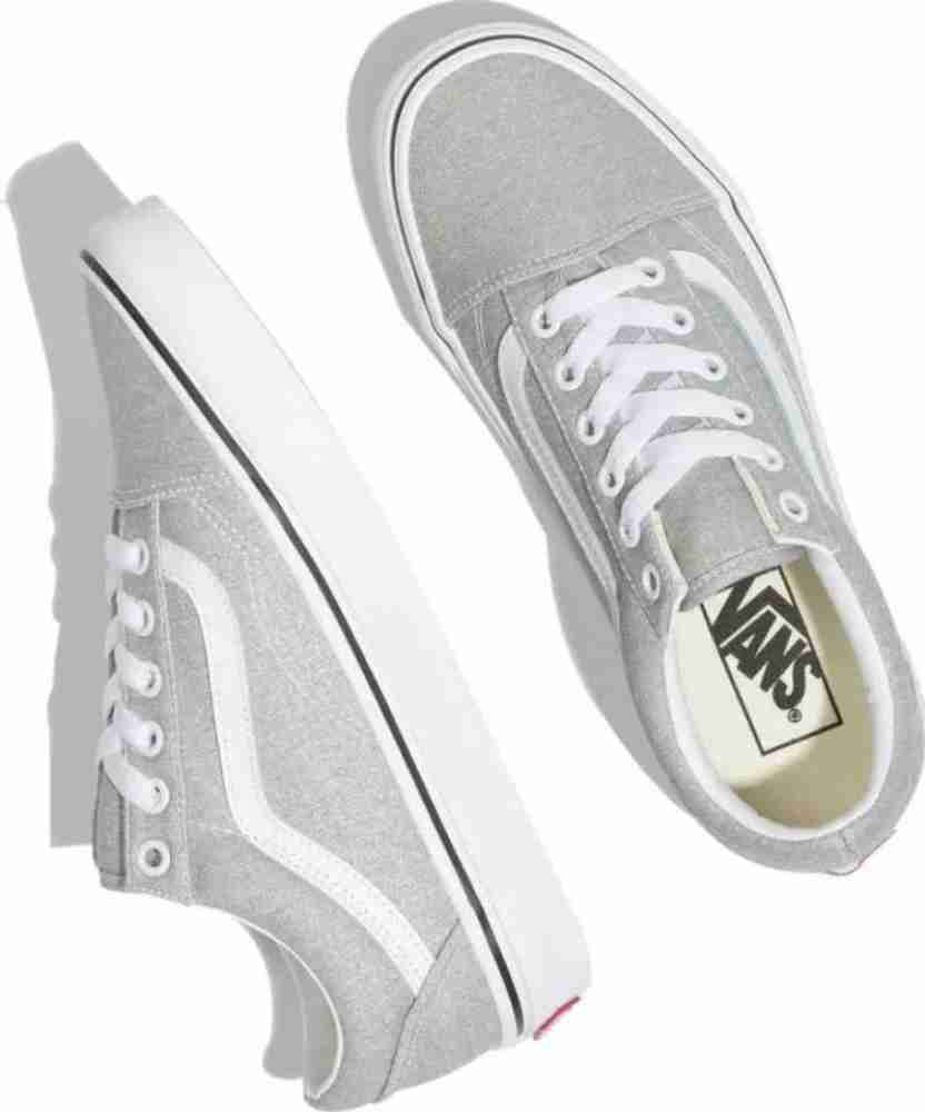 Vans Old Skool Canvas Light Grey Sneakers Canvas Shoes For Men Buy Vans Old Skool Canvas Light Grey Sneakers Canvas Shoes For Men Online at Best Price Shop Online for