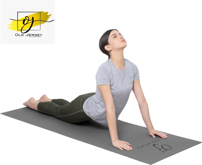 OLD JERSEY by Flipkart Eco Friendly 6MM Yoga Grey Mats for Exercise Gym With Bag Strap 6 mm Exercise Gym Mat Buy OLD JERSEY by Flipkart Eco Friendly