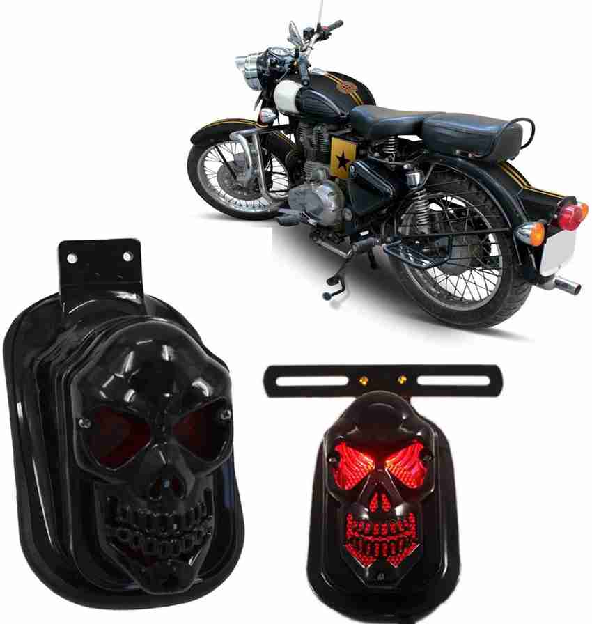 Skull bike light shop