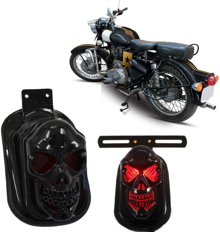 Skull shop bike light