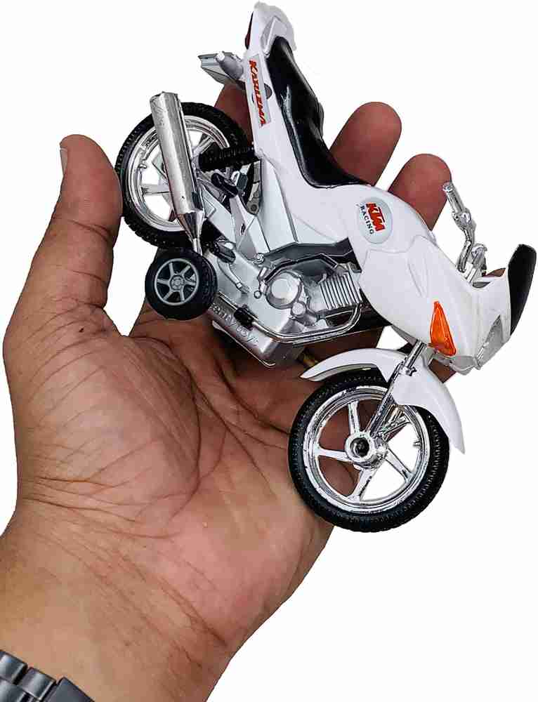 Giftary 2 Small Size Plastic Made Indian Replica Indian Motor Bike