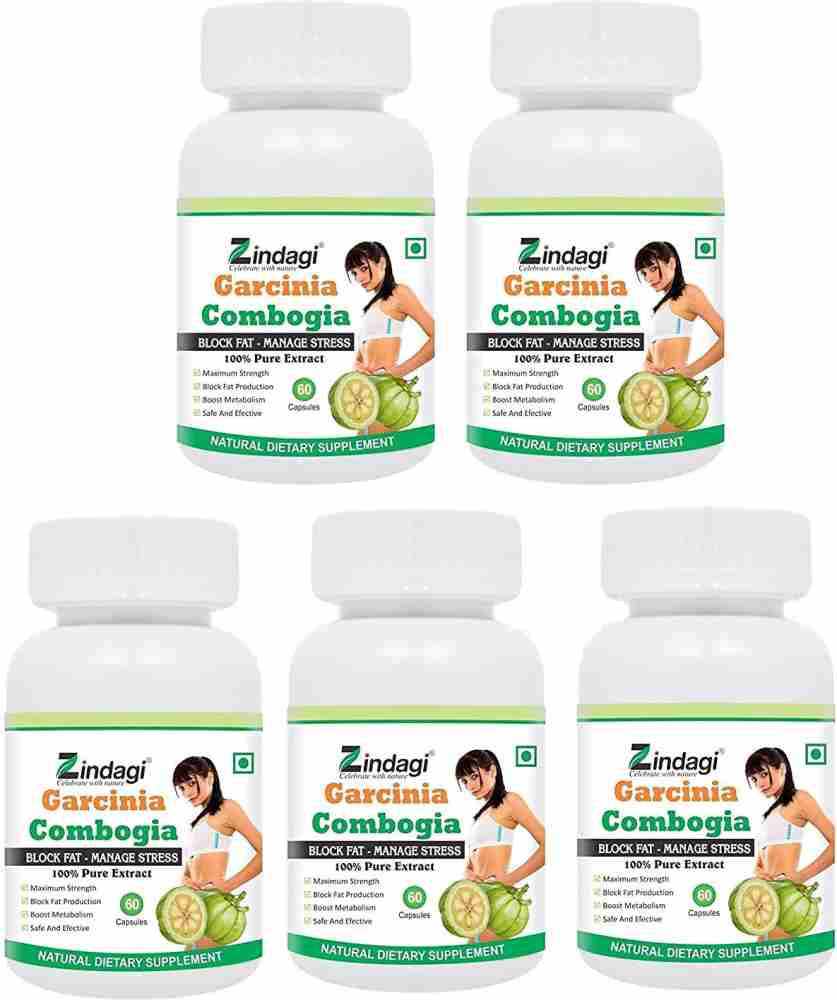 Zindagi Garcinia Cambogia Extract Capsules Natural Weight loss