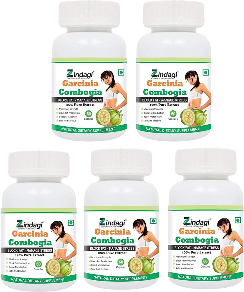 Zindagi Garcinia Cambogia Extract Capsules Natural Weight loss