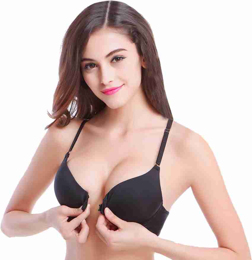 Buy PrettyCat Push-Up Wired Demi Coverage Bra - Multicolor at Rs