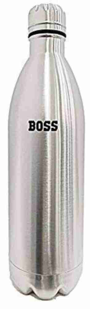 The Boss Stainless Steel Metal Water Bottle in Black – The Bullish