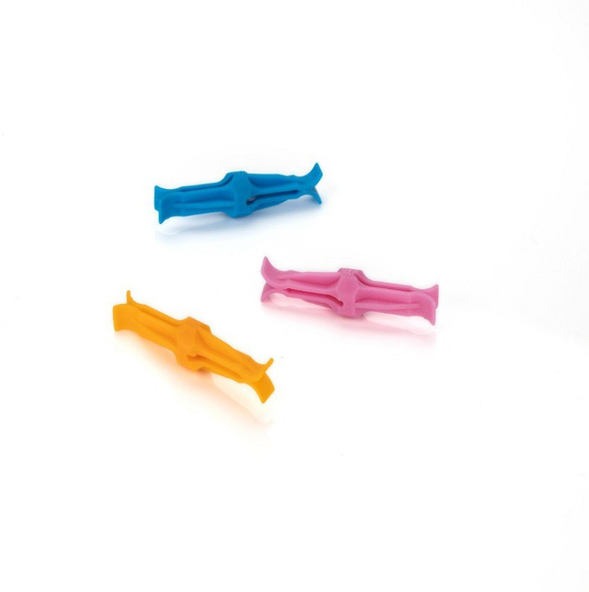 Double sided top plastic clips