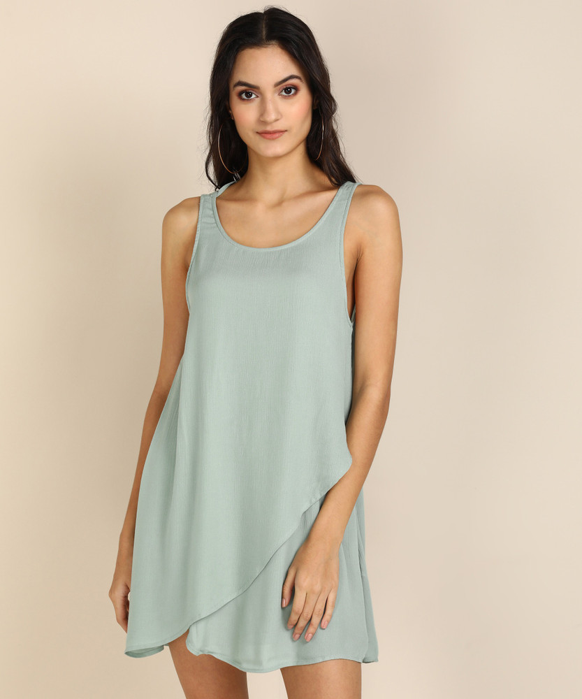 Mint green dress forever 21 top