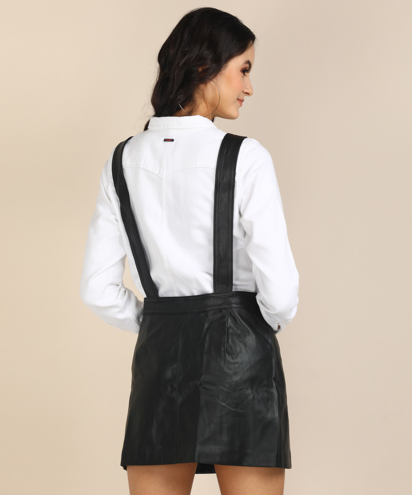 FOREVER 21 Women Pinafore Black Dress Buy FOREVER 21 Women Pinafore Black Dress Online at Best Prices in India Flipkart