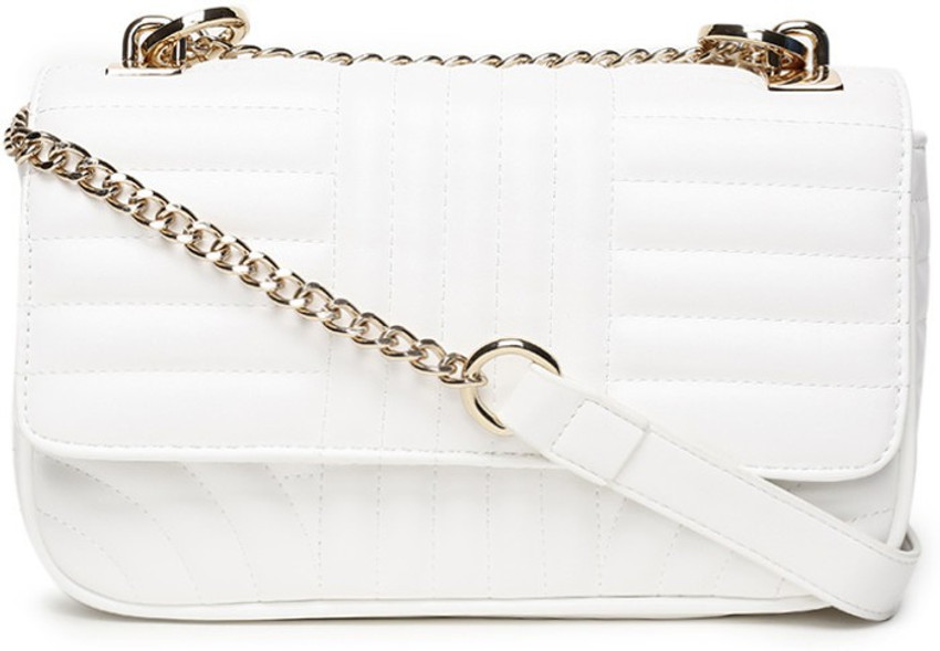 Buy FOREVER 21 Women White Handbag White Online Best Price in