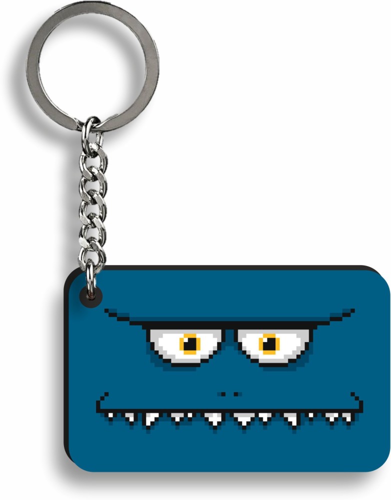 FOKAT Bit Monster Keychains Key Chain Price in India - Buy FOKAT Bit Monster  Keychains Key Chain online at