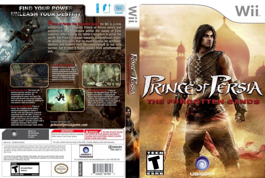 Prince of Persia: The Forgotten Sands ISO - PlayStation Portable (PSP)  Download :: BlueRoms