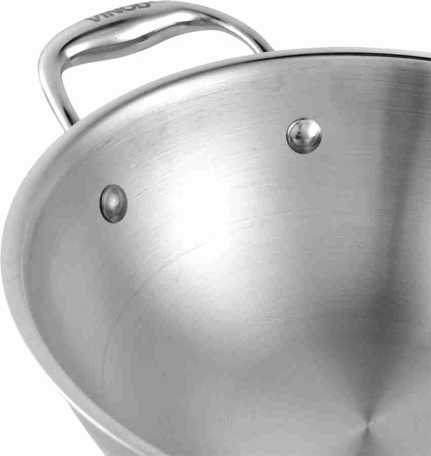 Vinod Kadai and Frying Pan with Common Lid – South Indian Grocery