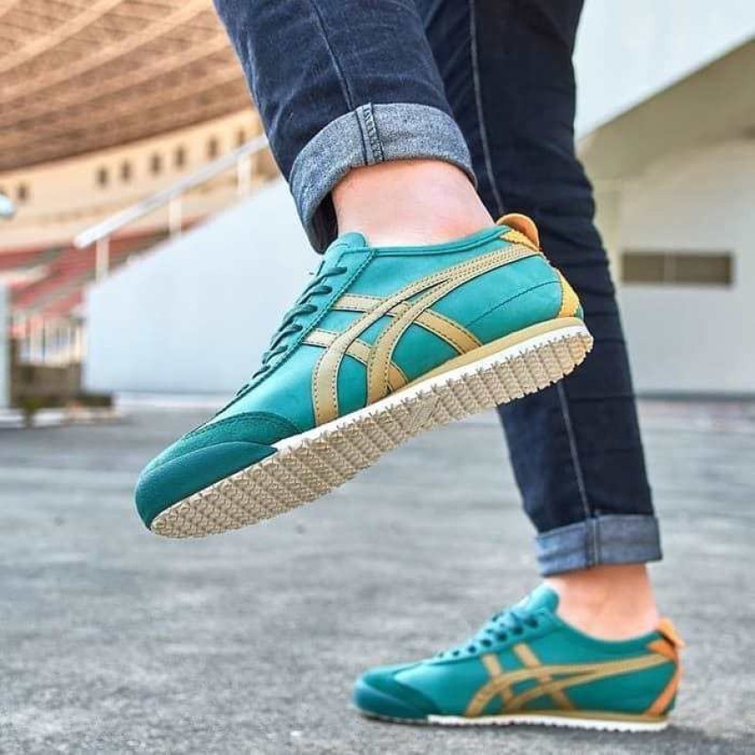 Onitsuka tiger mexico 66 mens Green on sale